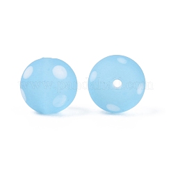 Perles vernisées mates manuelles&nbsp;LAMP-Q039-10F