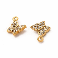 Ionenplattierung (IP) chirurgischer Edelstahl 316 mit Kristall-Strass-Anhängern&nbsp;STAS-G305-05G