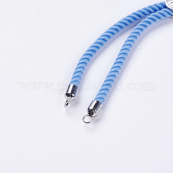 Création de bracelets à cordon torsadé en nylon&nbsp;MAK-F018-03P-RS