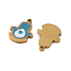 Pendentifs en acier inoxydable chirurgical 316 avec placage ionique (IP)&nbsp;STAS-U014-56G-03