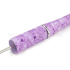 Tema san valentino motivo a cuore in plastica con penna a sfera in ferro&nbsp;FIND-D032-01B