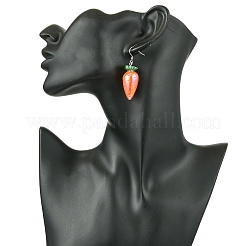 Orecchino pendente in resina color ab&nbsp;EJEW-FS00013