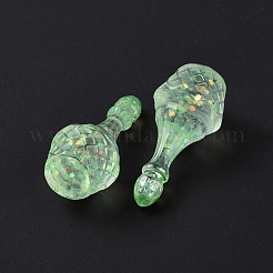 Schnullerflasche Cabochon aus transparentem Harz&nbsp;LS-RESI-E025-05A