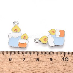 Pendentifs en émail en alliage thème halloween&nbsp;ENAM-T022-54P-06