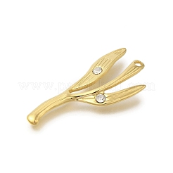 Ciondoli in strass in acciaio inossidabile 304&nbsp;STAS-U027-11G-02