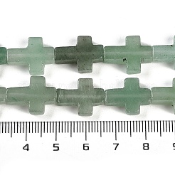 Natürlichen grünen Aventurin Perlen Stränge&nbsp;G-I369-A06-02