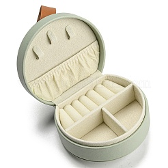 Mini-Schmuckaufbewahrungsbox aus PU-Leder&nbsp;LS-AJEW-Z011-01A