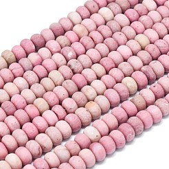Natur Rhodonit Perlen Stränge&nbsp;G-P575-A18-6x4mm