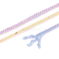 Cordons ronds torsadés en polyester teinté en segments de 27 m&nbsp;OCOR-N009-02A-04