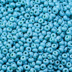 8/0 cuisson de peinture perles rocailles en verre &nbsp;X1-SEED-M012-02A-46