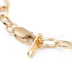 Messingkabelkette Armband&nbsp;X-BJEW-JB07079