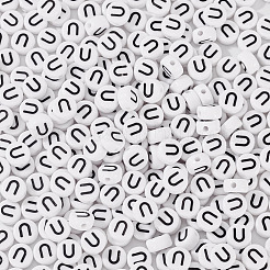 500pcs perles acryliques&nbsp;SACR-TA0001-55U