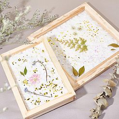 Fabbricazione di carta in legno&nbsp;LS-DIY-WH0171-49B
