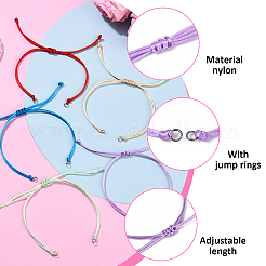 10 Stück Nylonfaden-Armbänder herstellen&nbsp;BJEW-YW00010