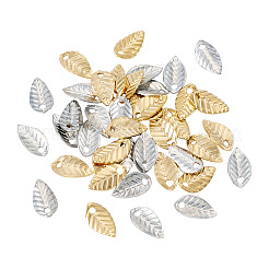 40 Stück 2 Farben Messing Charms&nbsp;KK-TADJ0001-08
