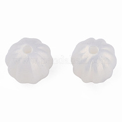 Sprühen gemalte Acrylperlen-Spitzlackiert&nbsp;MACR-T037-01G