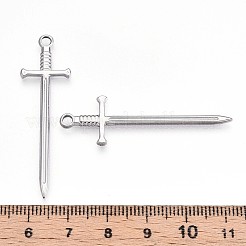 Pendenti in acciaio inossidabile 304 anti-ossidazione&nbsp;X-STAS-N098-135P