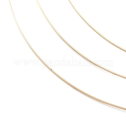 Gelbgoldgefüllter Messing-Basteldraht&nbsp;CWIR-NH0001-01G