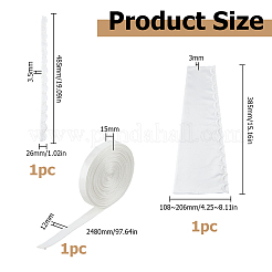Austausch des Reißverschlusses für Brautkleider&nbsp;AJEW-WH0609-837C-03