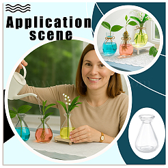 Flacone diffusore in vetro vuoto per aromaterapia&nbsp;AJEW-WH0752-132