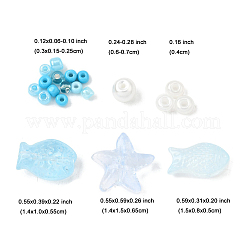 Runde Saatperlen&nbsp;DIY-FP0001-63