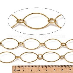 Ovale Gliederketten aus Edelstahl 304&nbsp;CHS-C014-14G