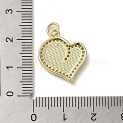 Colgante micropavé cubic zirconia de latón&nbsp;KK-Q808-37G