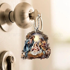 Ornements suspendus en acrylique de Jésus de religion&nbsp;PW-WGEBBB8-01
