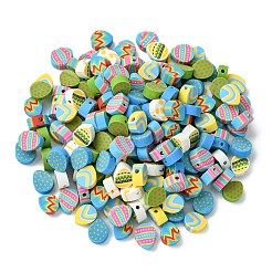 200 pezzo di perline di argilla polimerica fatte a mano a forma di cartone animato&nbsp;CLAY-CJ0001-77