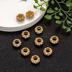 Legierung Rhinestone European Beads&nbsp;X-CPDL-H997-3