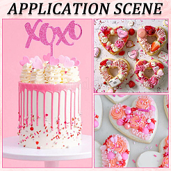 Valentinstag Lippe handgemachte Polymer Clay Cabochons&nbsp;CLAY-SC0001-97A
