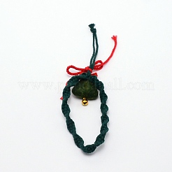 Décorations de pendentif en coton tissé sur le thème de noël&nbsp;HJEW-TAC0012-05