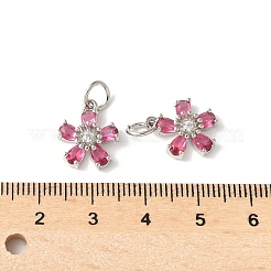 Ottone micro spianare pendenti zirconi&nbsp;KK-U067-03P-06