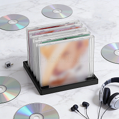 12 grille de rangement pour CD en plastique&nbsp;AJEW-WH0643-111B