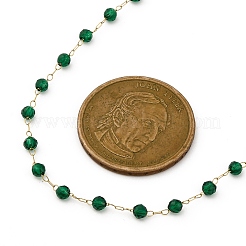 Ionenbeschichtung (IP) 304 Edelstahlkette lange Halsketten&nbsp;NJEW-K255-31G