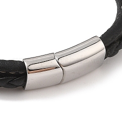 Geflochtene Armbänder aus Mikrofaser-Lederband&nbsp;BJEW-B096-14P