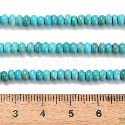 Natürliche Howlith Perlen Stränge&nbsp;G-Z110-B16-2x4mm