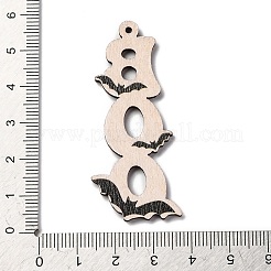 Einseitig bedruckte Holzanhänger&nbsp;WOOD-B009-01D