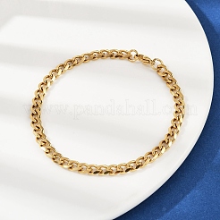 201 Edelstahl Cuban Chian Armband für Männer&nbsp;BJEW-B138-07G
