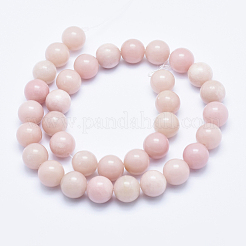 Chapelets de perles en opale rose naturelle&nbsp;G-E444-28-12mm