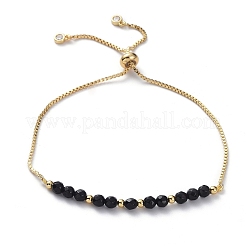Bracciali regolabili con pietre preziose naturali regolabili&nbsp;BJEW-JB04929