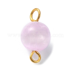 Encantos de conector teñidos de selenita natural&nbsp;PALLOY-JF02120