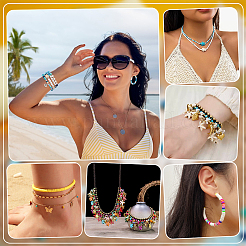 DIY-Schmuckherstellungssets im Ozean-Stil&nbsp;DIY-PH0023-80