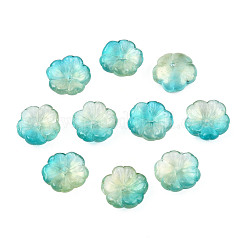 Perle di vetro verniciate a spruzzo trasparente&nbsp;GLAA-Q089-003-G001