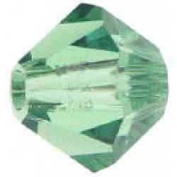 Austrian Crystal Beads, 5301_Bicone, 360_Erinite, 8x8mm, Hole: 1mm