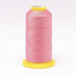 Nylon Sewing Thread, Pink, 0.4mm, about 400m/roll