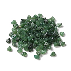 Perline acrilico, gemstone imitato, pezzo, verde, 8x6x4mm, Foro: 1.4 mm