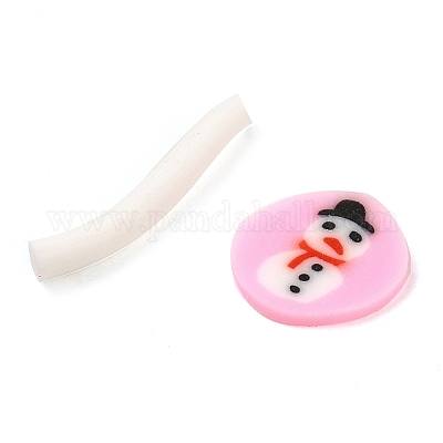 Thème de noël cabochons en pâte polymère faits à la main&nbsp;CLAY-Q004-05A-1
