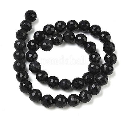 Natürlichen Obsidian Perlen Stränge&nbsp;GG-CBA12F1-A01-10MM-1