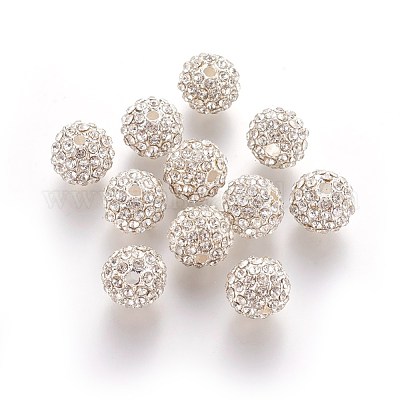 Legierung Strass Perlen&nbsp;RB-A034-10mm-A01S-1